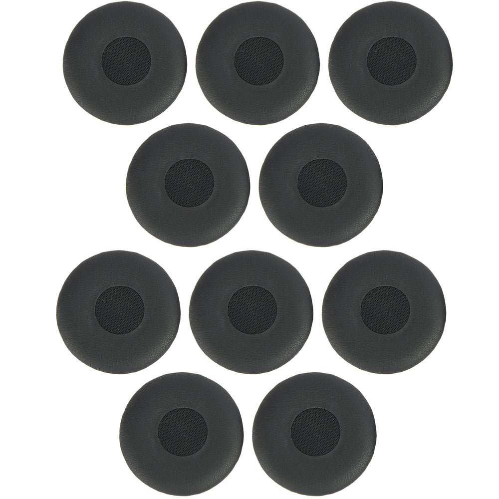 Jabra 14101-46 Leather Ear Cushions for Evolve Headphones - 10 Pack Image 1