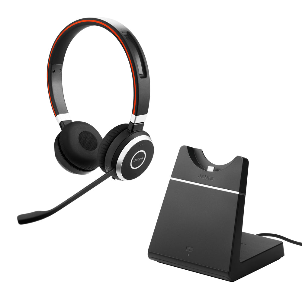 Jabra Evolve 65 MS Stereo Headset Usb-A Bluetooth Head-band Black Image 1