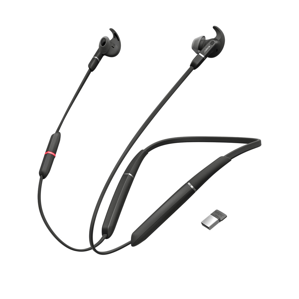 Jabra Evolve 65e UC Wireless Neck-band Headset