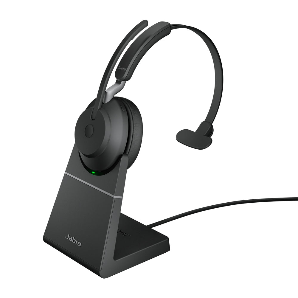 Jabra Evolve2 65 UC Mono Wireless Headset Image 1