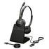 Jabra Engage 55 Stereo Wireless Headset USB-A UC Stand Image 1