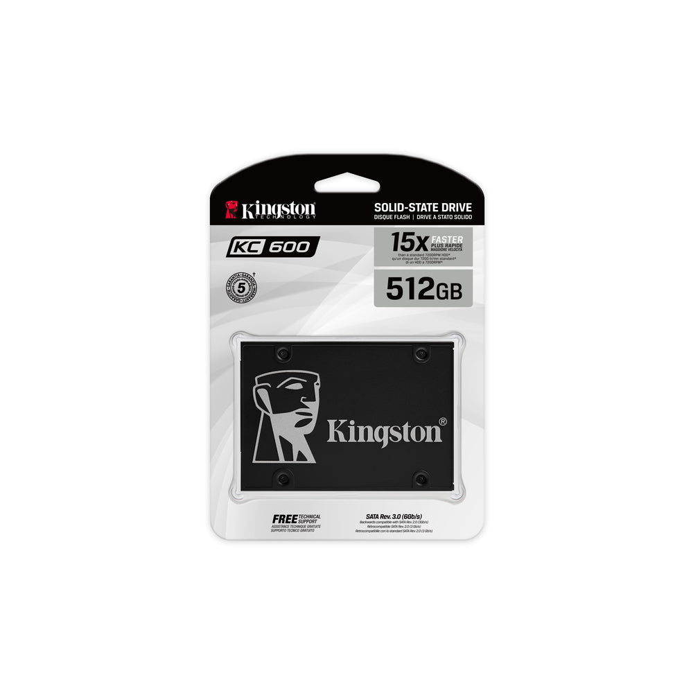 Kingston Skc600/512G Kc600 512Gb 2.5 Inch Sata3 Solid State Drive 3D Tlc