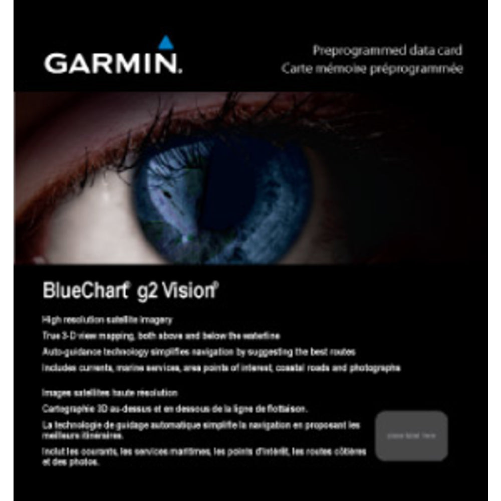 Garmin Bluechart G3 Vision HD VEU484S Ireland North-West Map Image 1