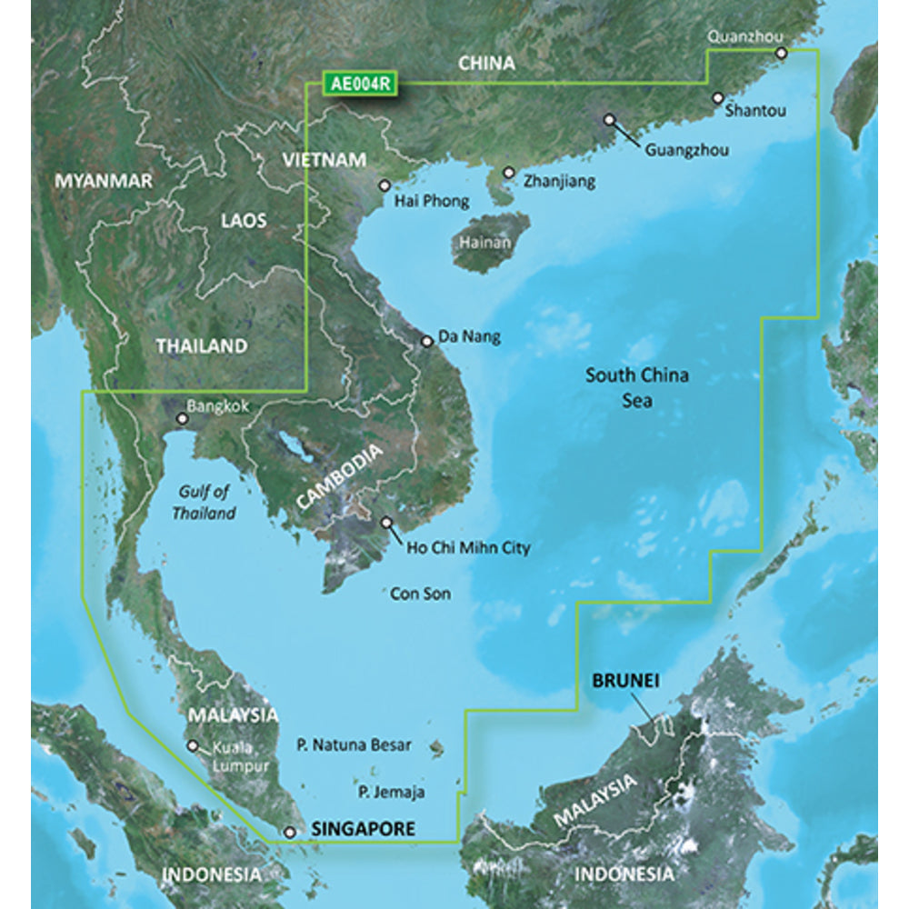 Garmin 010-C0879-20 Bluechart G2 HD Hxae004R Hong Kong/South China Sea Marine Map