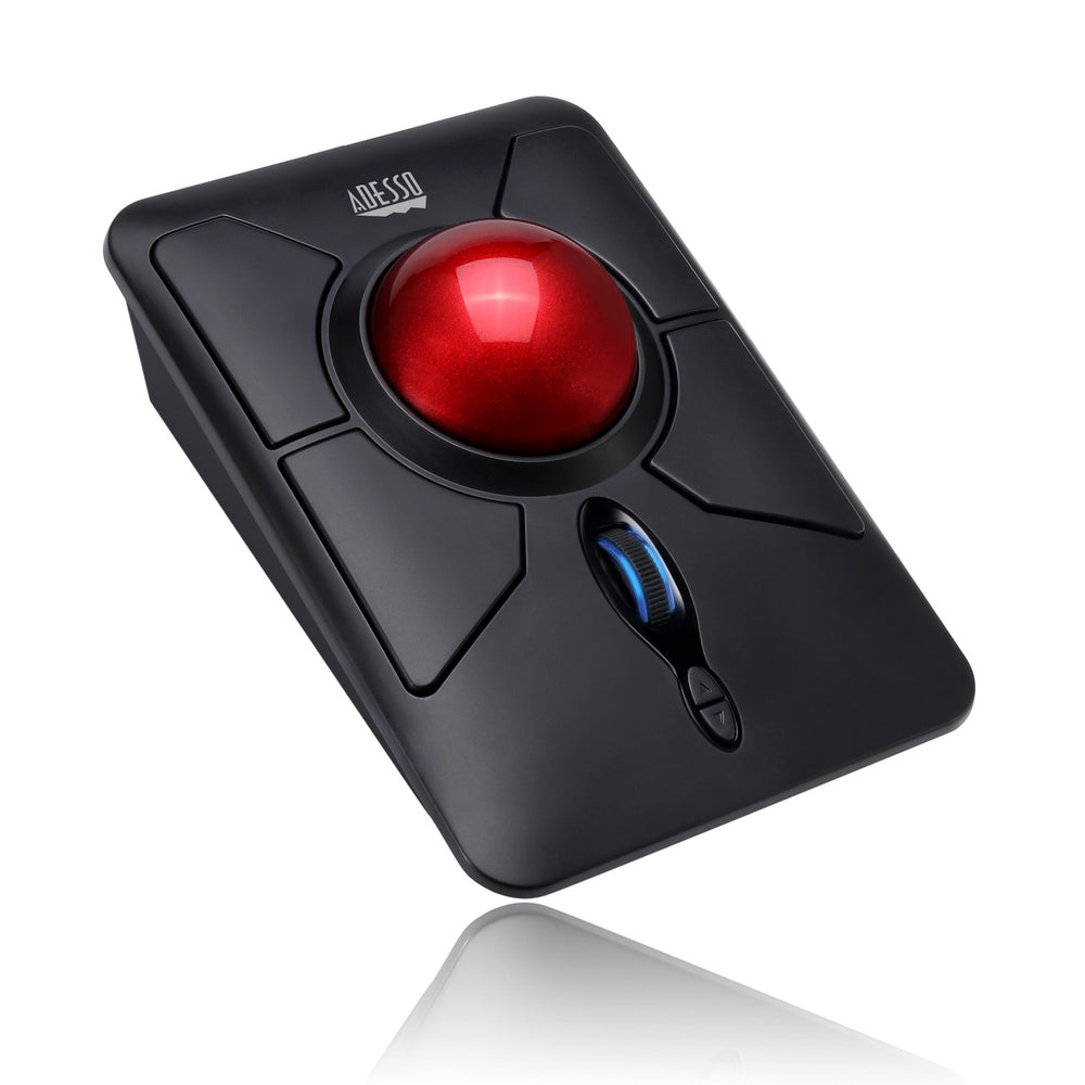 Adesso IMOUSE T50 Mouse 2.4GHz Wireless Ergonomic programable Desktop Trackball  Image 1