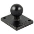 Ram Mount RAM-B-347U Square Base Mount with 1" Ball