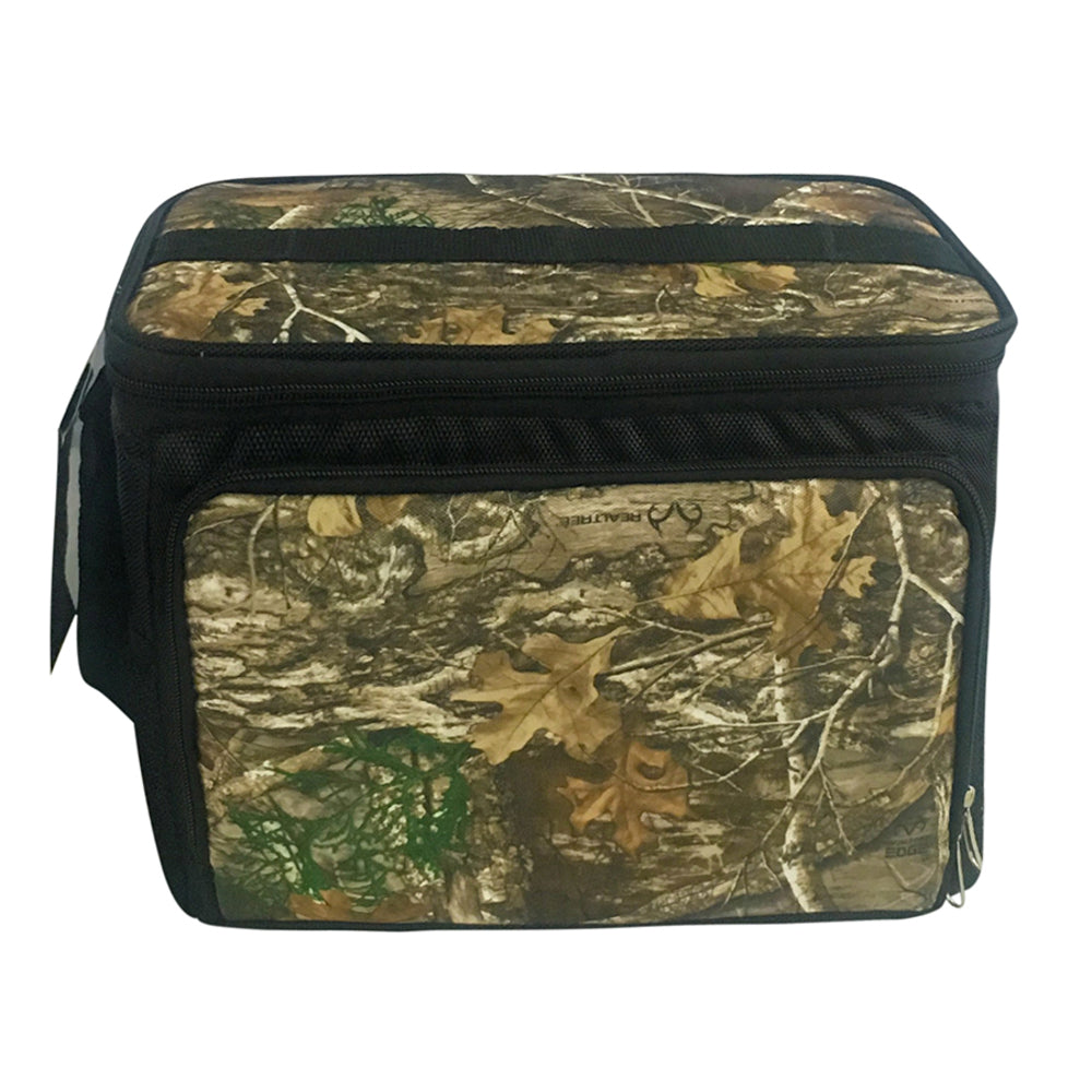 Brentwood CM-1200 Cooler Bag with Hard Liner, Realtree Edge Camo