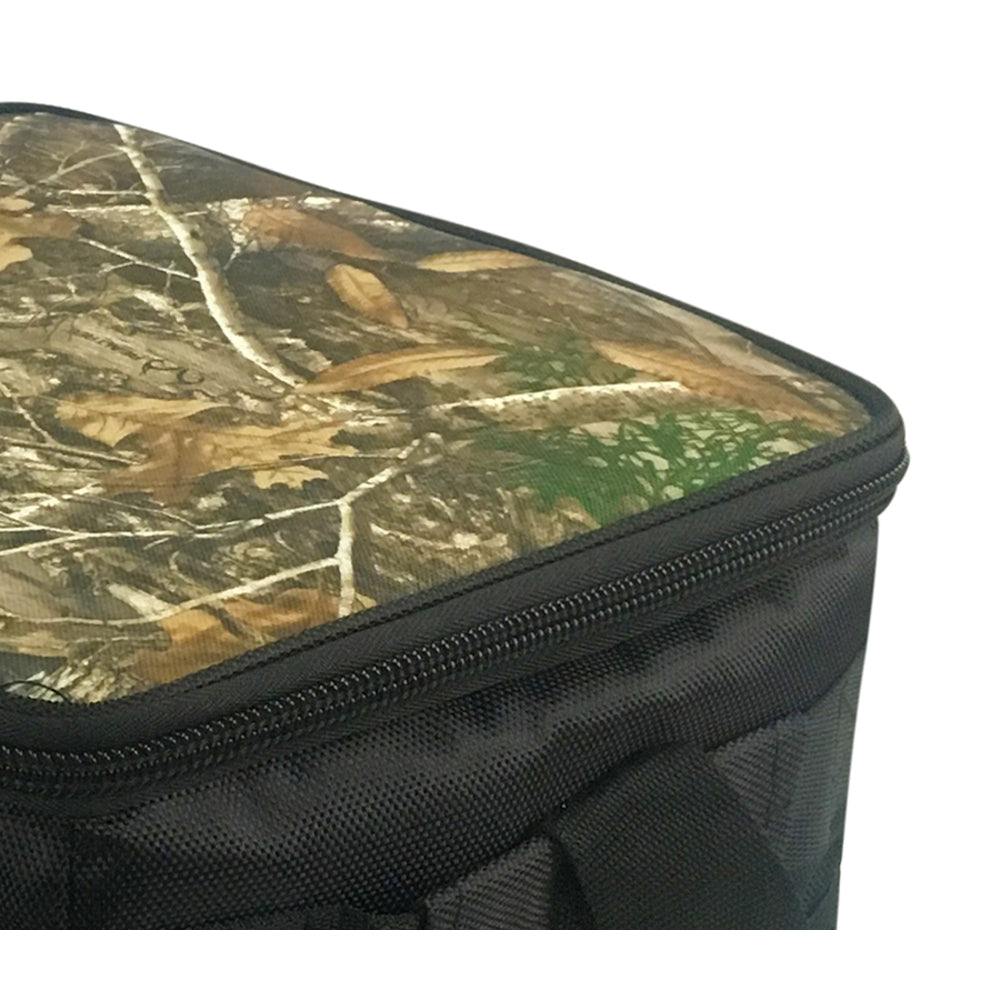 Brentwood CM-3000 Kool Zone 30 Can Cooler Bag with Hard Liner in Realtree Edge Camo