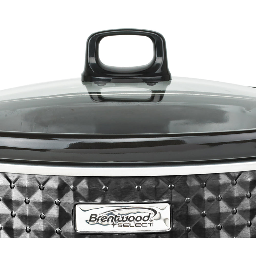 Brentwood SC-157BK 7 Quart Slow Cooker Black