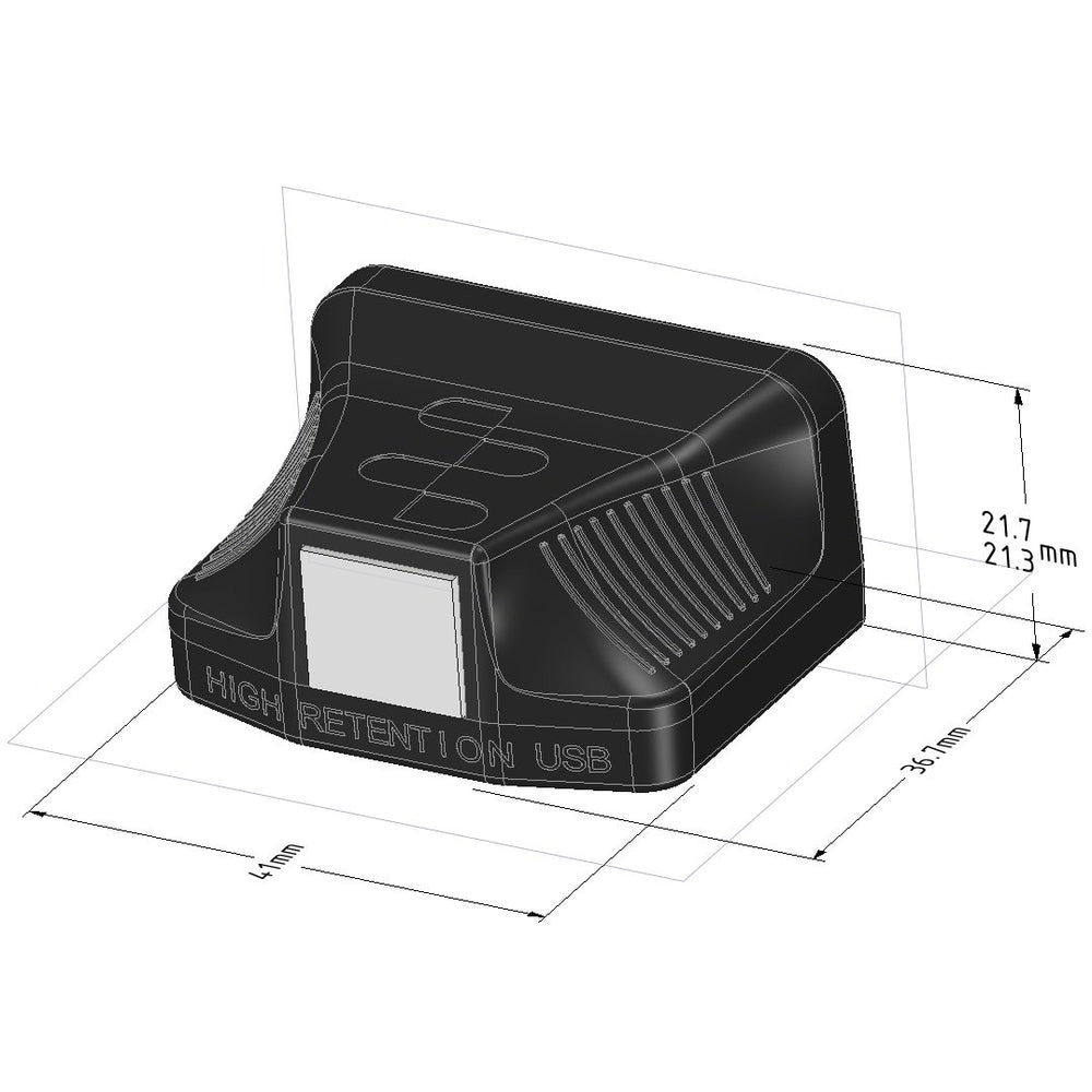 Brainboxes Us-320 Small Profile Usb Serial Device Rs 422/485 High Retention