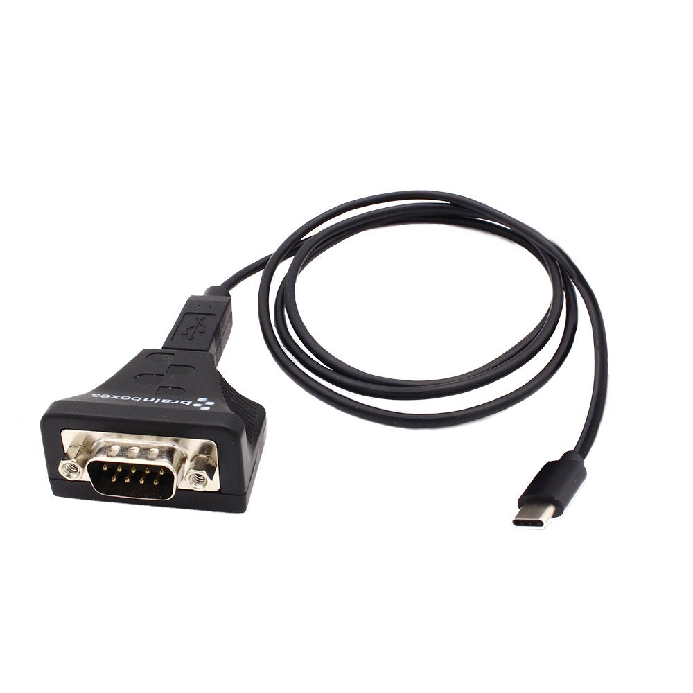 Brainboxes Ltd Us-735 Usb-C 1 Port Usb Rs232 Serial Industrial -40F To +176F Image 1