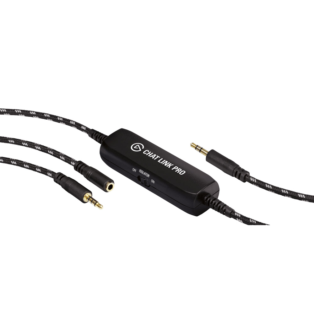 Corsair 10GBC9901 Chat Link Pro Audio Cable 98.4" (2.5m) - PS5, PS4, Nintendo Switch-Compatible