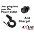 4Xem 4X8Pinchrgbk 2.1A 8Pin Car Charger