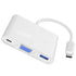 4Xem 4Xusbchub03 Usb C Dock Vga 3.0 Power Delivery 1080P Pd 3-In-1 Adapter Image 1