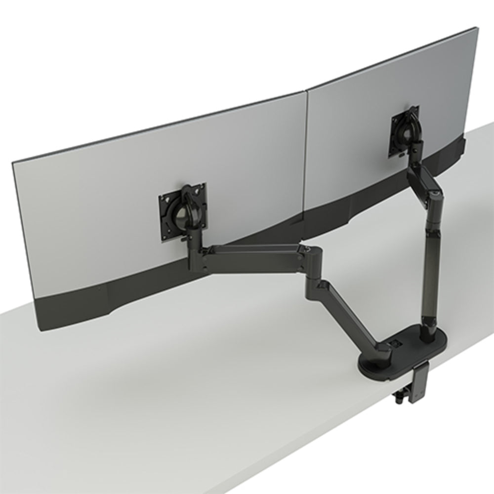 Chief DMA2B Dual Dynamic Monitor Arm - Black Image 1