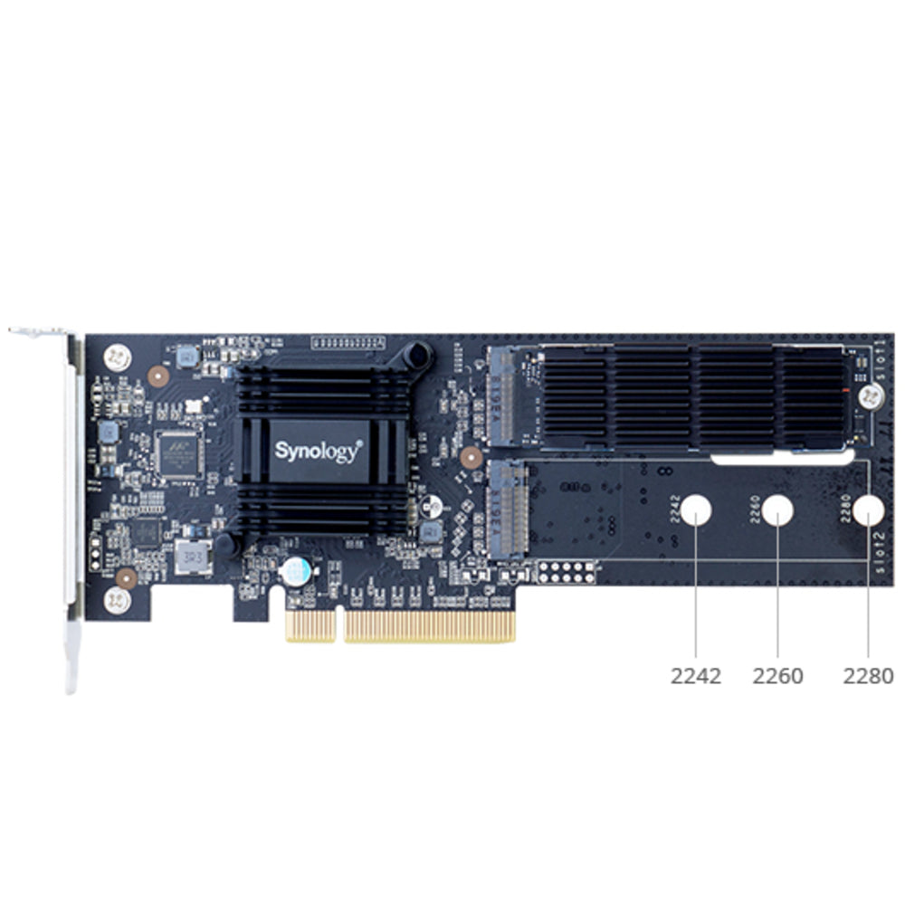 Synology M2D18 Controller Card M.2 NVMe SATA SSD adapter Retail