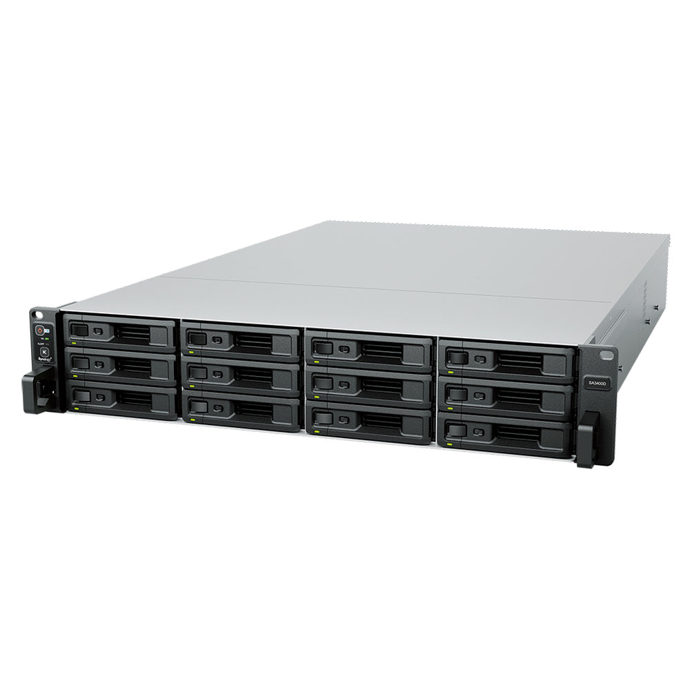 Synology SA3400D SAN Uc3400 - 12-Bay Active-Active Dual Controller