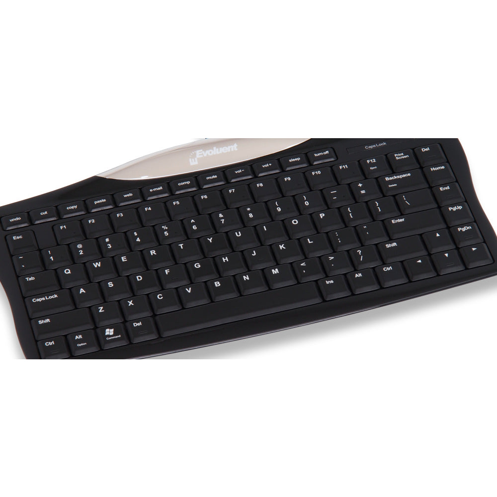 Evoluent EKB Essentials Compact Keyboard USB QWERTY English Black Image 1