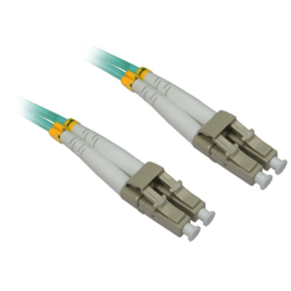 4Xem 4Xfiberlclc2M 2M Duplex Lc/Lc M/M 50/125 Aqua 10G Image 1