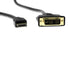 Rocstor Y10C124-B1 HDMI to DVI-D Cable Male 18+1 - 6Ft/2M