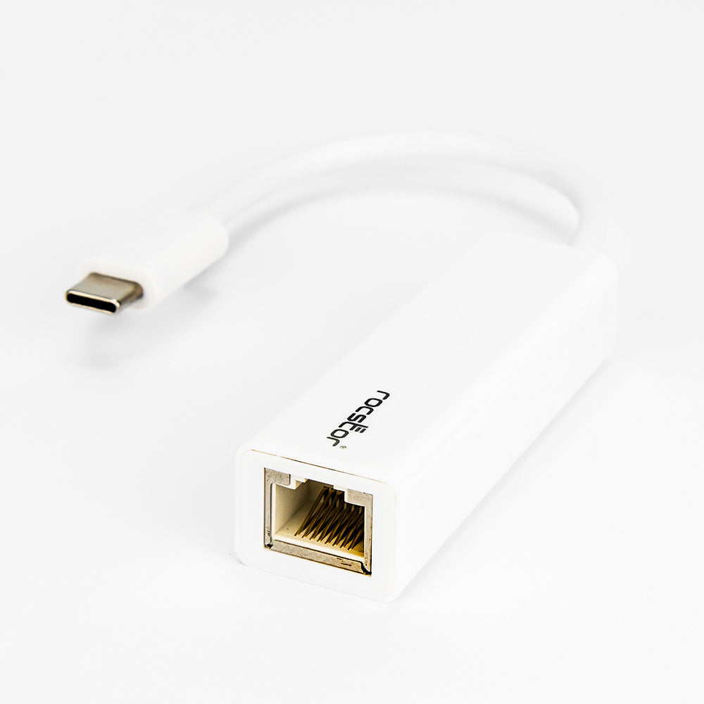 Rocstor Y10A173-W1 USB-C to Gigabit Adapter 3.1 1000Mbps Image 1