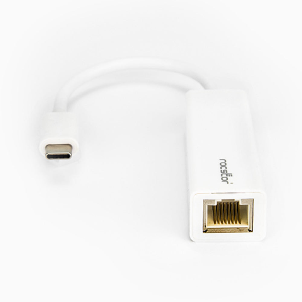 Rocstor Y10A173-W1 USB-C to Gigabit Adapter 3.1 1000Mbps