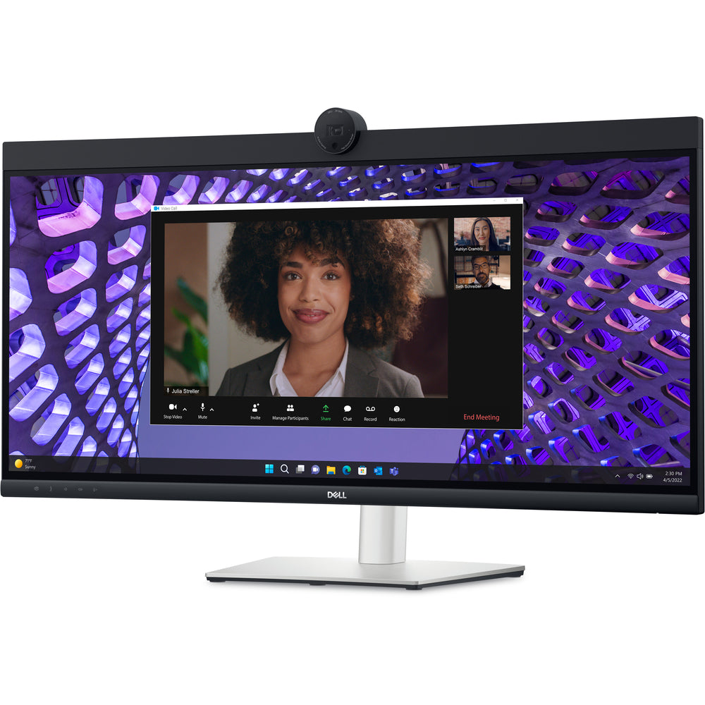 Dell P3424Web 34 Curved Vid Conf Mon - 34" Curved Video Conference Monitor Image 1