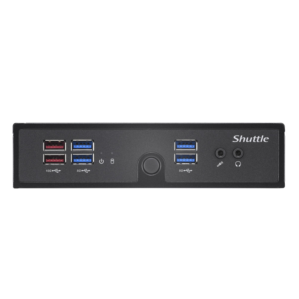 Shuttle DS50U5 PC Barebone Fanless 1.3L Black i5-1335U