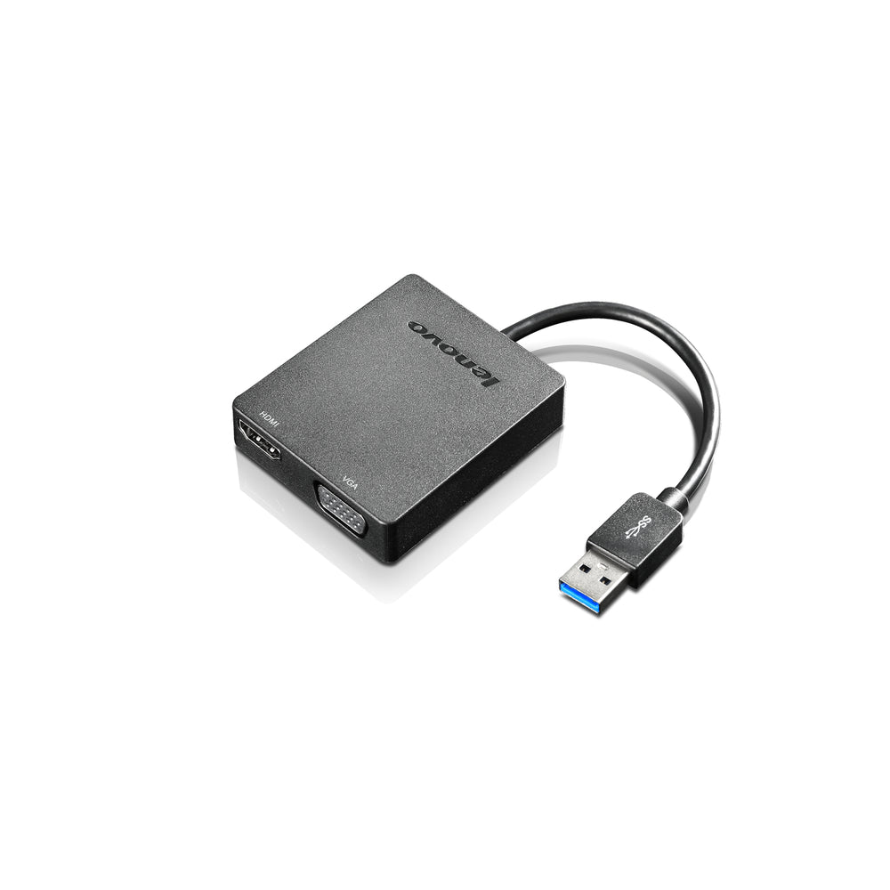 LENOVO 4X90H20061 THE UNIVERSAL USB 3.0 TO VGA/HDMI ADAPTER TURNS AN AVAILABLE Image 1