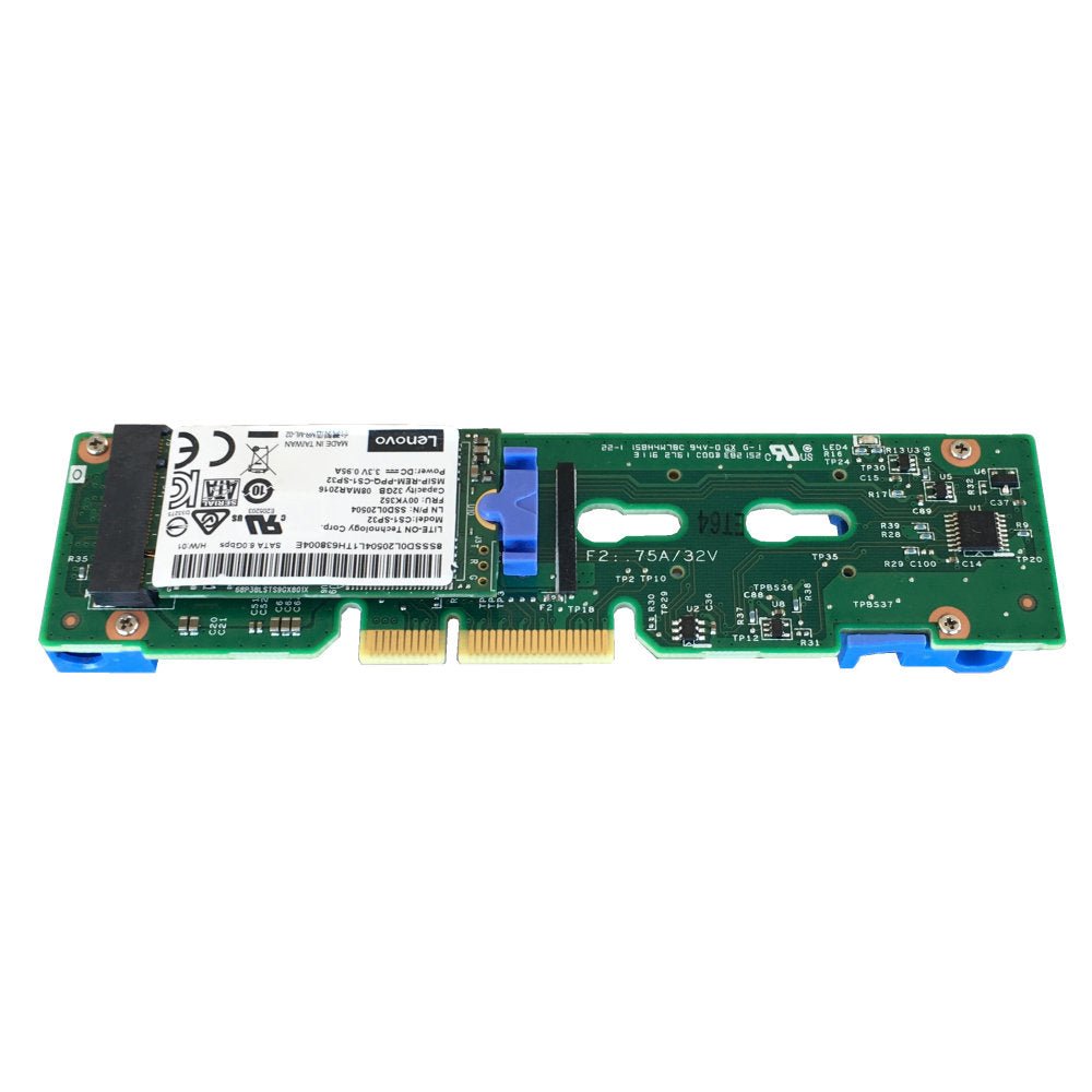 Lenovo 7N47A00130 ThinkSystem M.2 CV3 128GB SATA 6Gbps Non-Hot-Swap Data Center Image 1