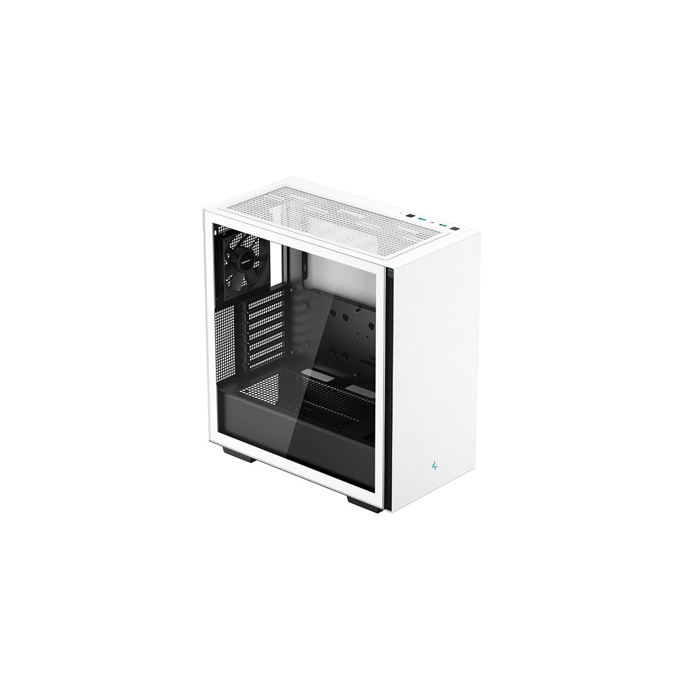 Deepcool R-CH510-WHNNE1-G-1 CS CH510 WH Mid-Tower ATX White Retail + 9X120mm Fan