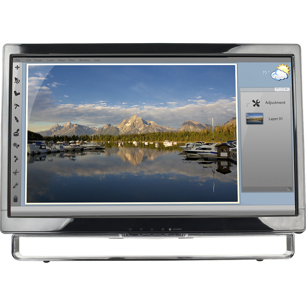 Planar 997-7039-00 Pxl2230Mw 22 Inch 1 000:1 5Ms Vga/Dvi/Hdmi/Usb Touchscreen Image 1