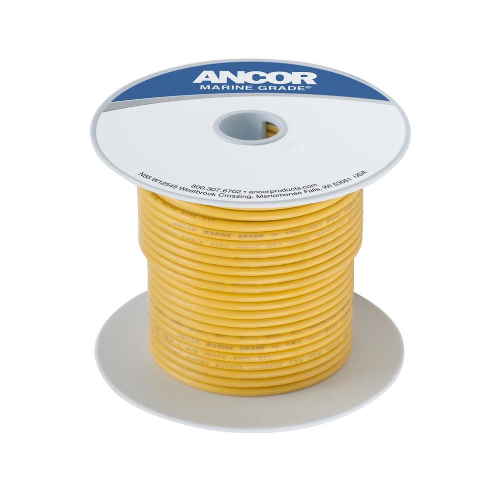 MORGAN RECREATIONAL SUPPLY 96-1010 101010 100Ft 18 Yellow Image 1