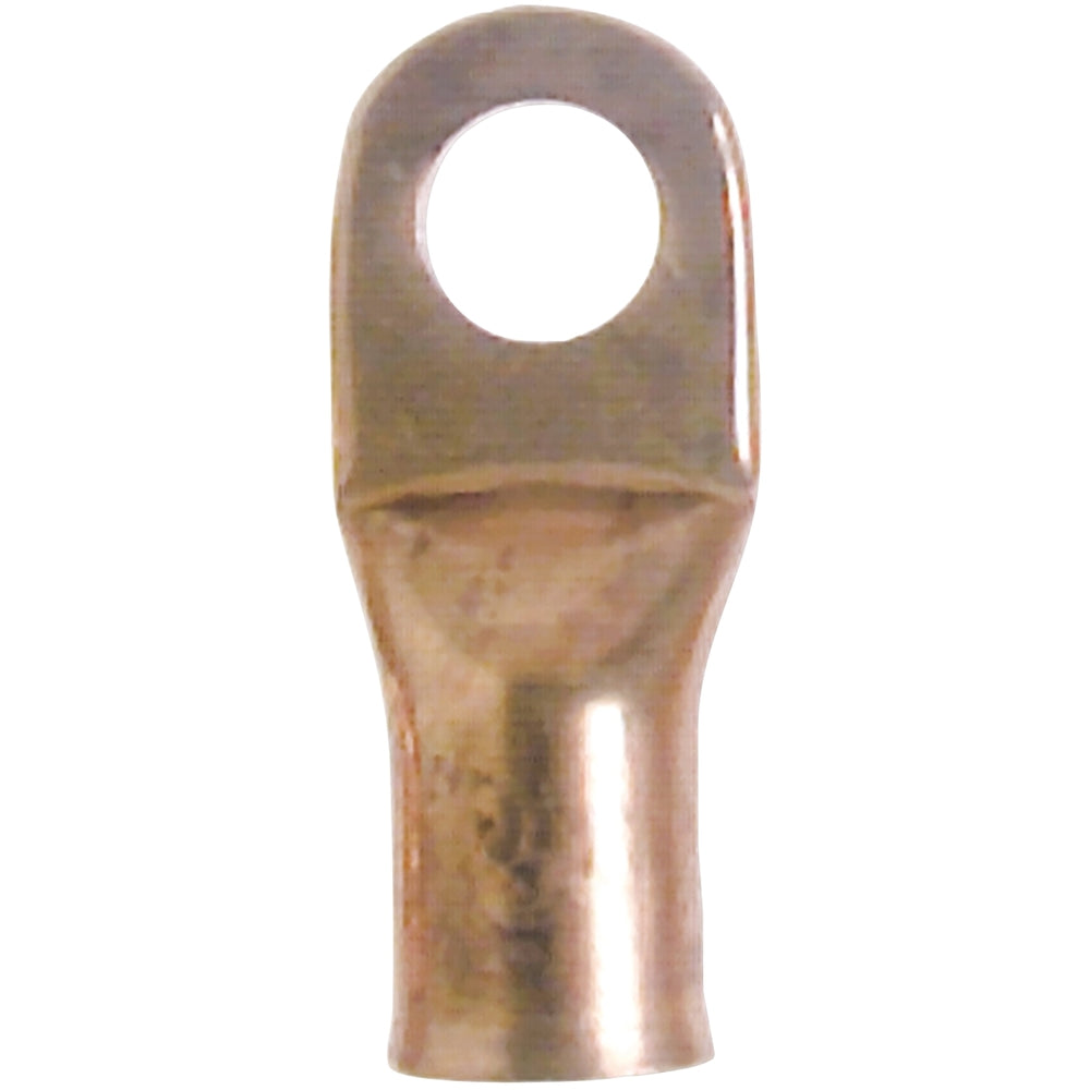 EAST PENN 05326 Copper Lug for 6 Gauge Wire with 3/8 Stud Image 1