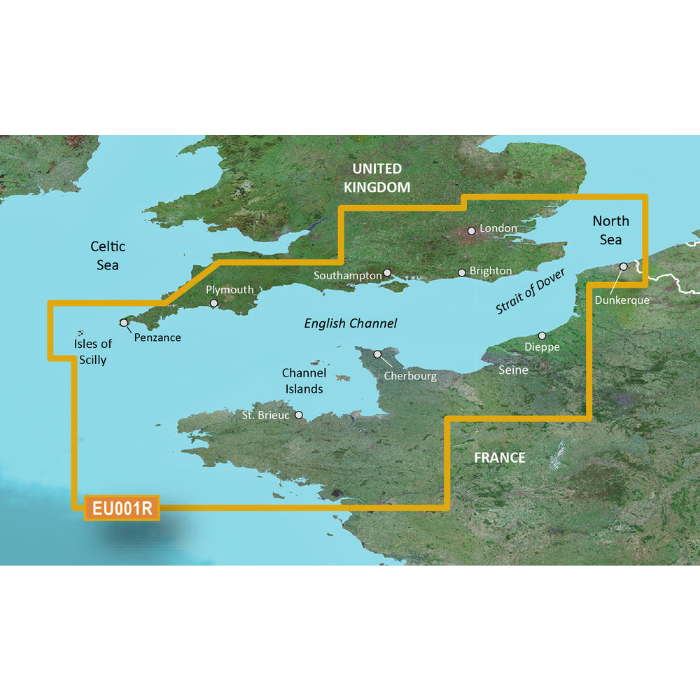 Garmin 010-C0760-00 Bluechart G3 Vision Hd Veu001R English Channel Image 1