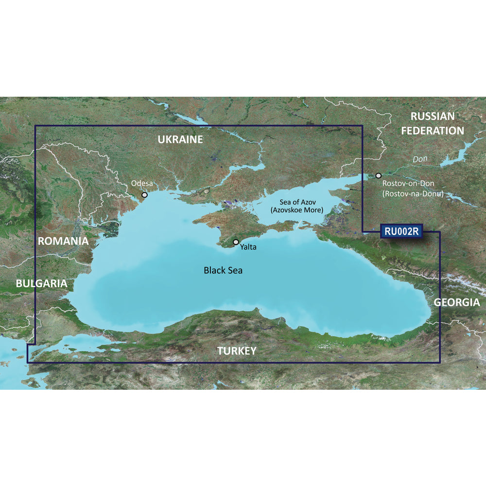 Garmin Bluechart G3 Vision HD VEU063R for Black Sea and Azov Image 1