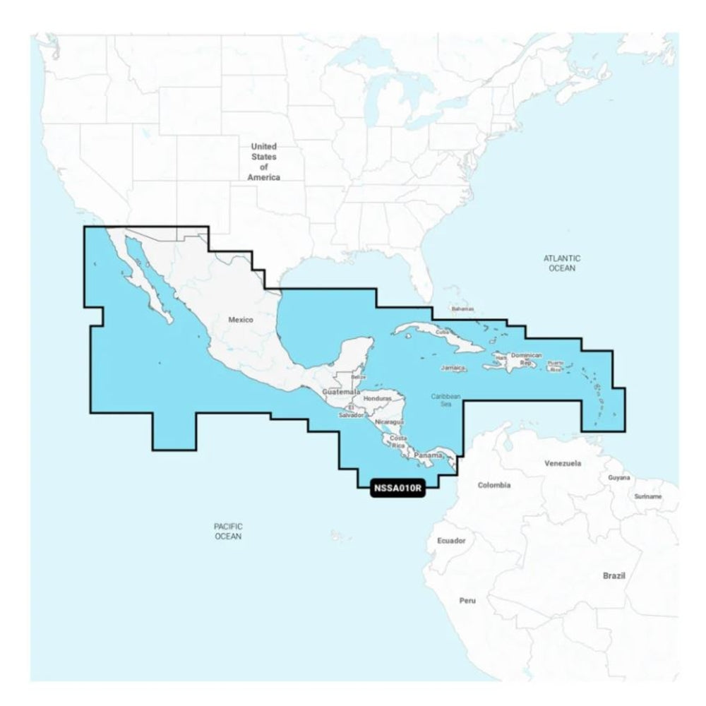 Garmin Carto 010-C1451-20 Central America and Caribbean GPS Mapping Image 1