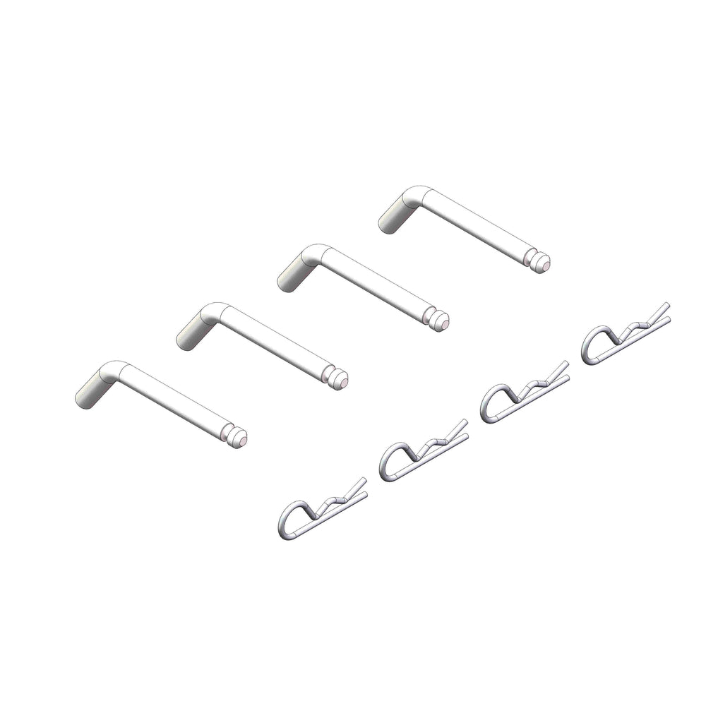 HUSKY TOWING 31576 5Th Wheel Isr Baserail Pin Kit 4Pc Image 1