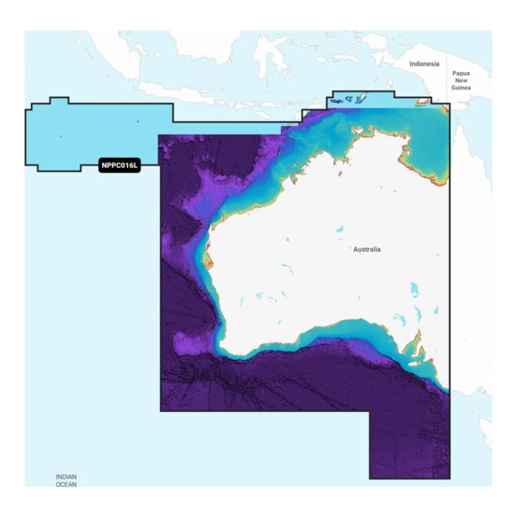 Navionics 010-C1465-40 Platinum+ GPS Navigation Card Australia West & Central Image 1