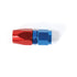 SpeedFX 510800 -8AN Straight/Red-Blue Hose End Image 1