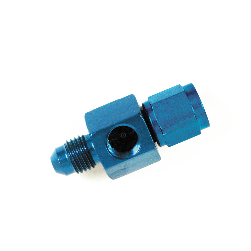 SPEEDFX 560441 -4AN Pressure Gauge Fitting with 1/8NPTF Port Image 1