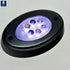 T-H MARINE OCL-1K-DP Black Oval Courtesy Led Mnt Ring Image 1