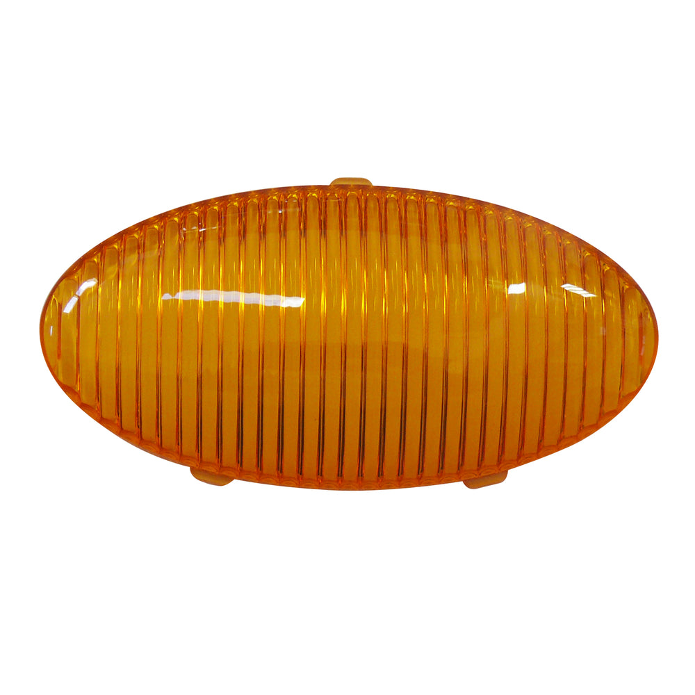 Valterra DG71263VP Oval Porch Lt Lens Repl Amber Image 1