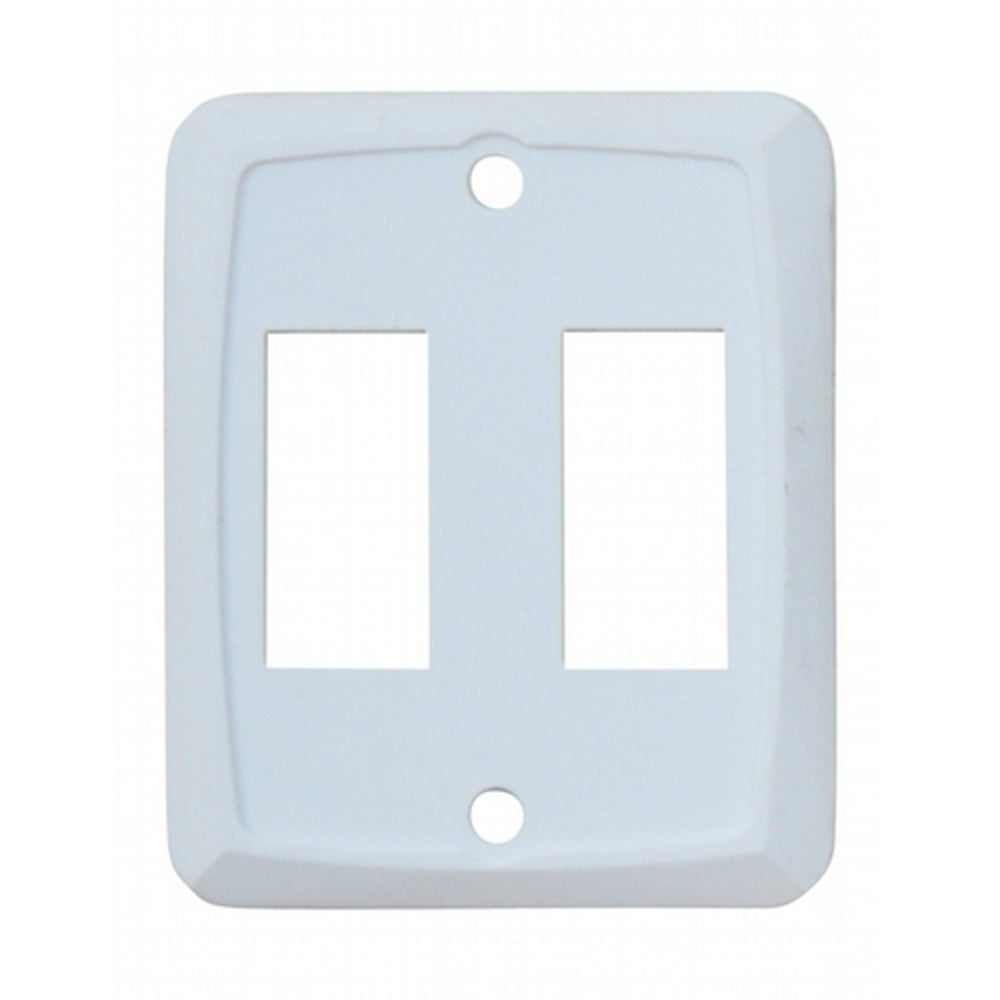 Diamond Group DG201PB Whitedouble Wall Plate3/Pk. Image 1