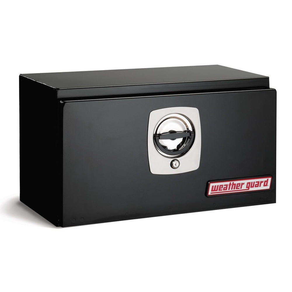 Weatherguard 525-5-02 Mini Underbed Box - Single Door, Black Image 1