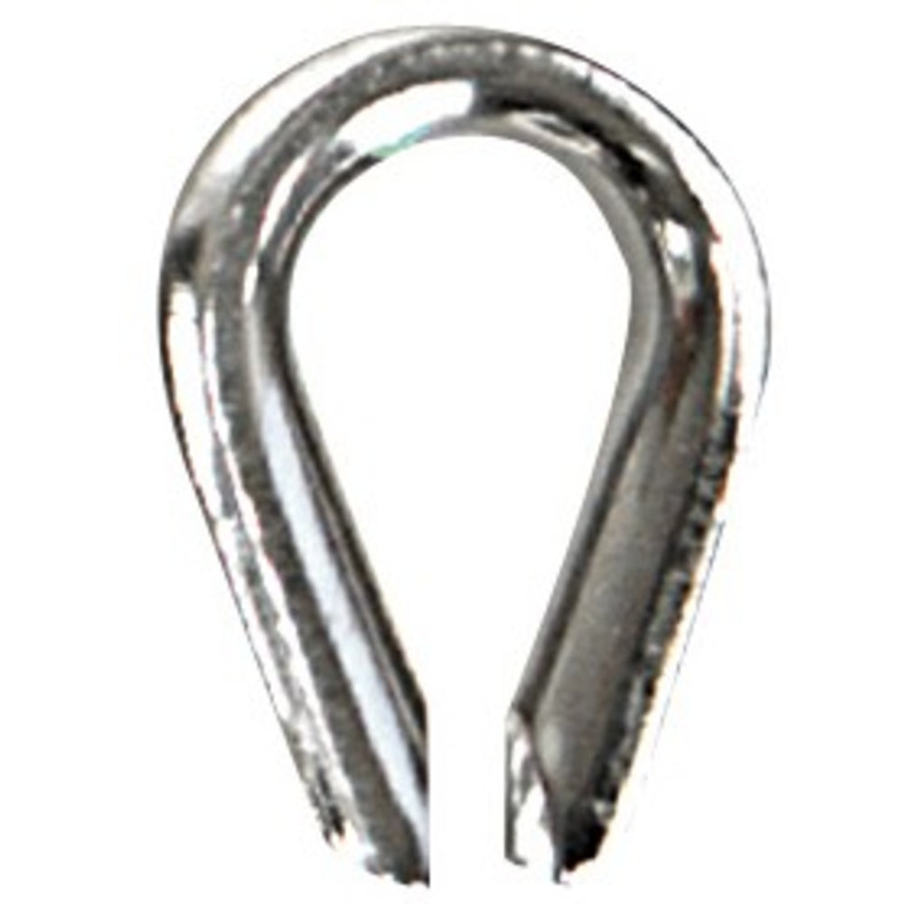 Stainless Steel Wire Rope Thimble - Whitecap IND S-4084P - 3/8 inch Image 1