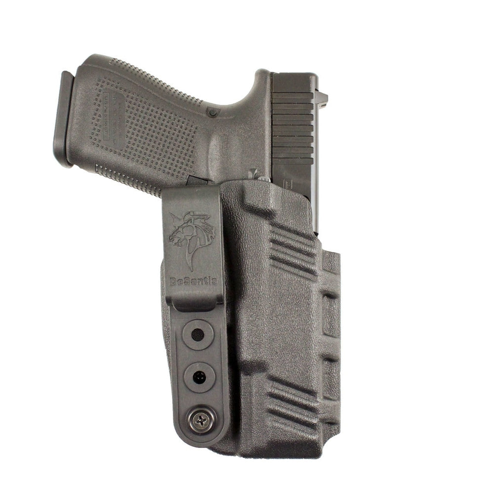 DeSantis 137KJ1RZ0 Slim Tuck Holster IWB Kydex Ambi S&W SHLD 9 EZ Black Image 1