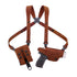 Galco CL2652 Classic Lite 2 Shoulder Holster for S&W Shield 9mm/.40 - Natural Leather Image 1