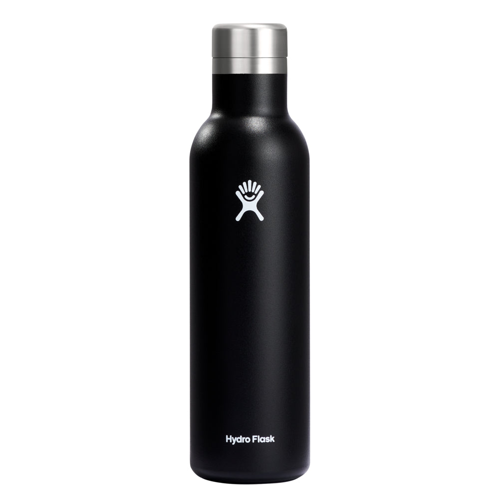 Hydro Flask VC25001 Ceramic Wine Bottle 25oz - Black Image 1