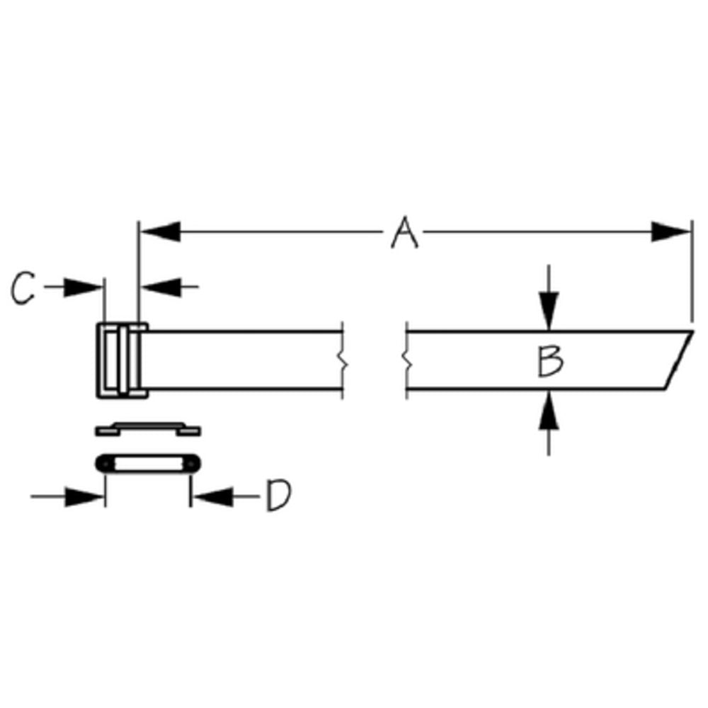 BATTERY BOX STRAP & BRACKET (SEA-DOG LINE)